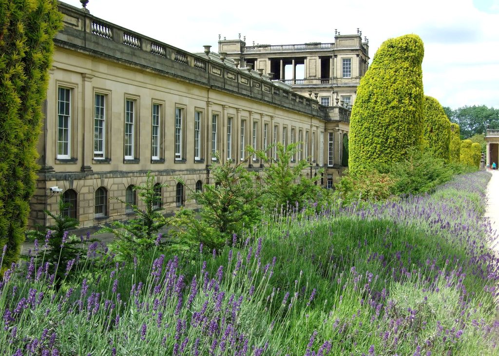 Chatsworth House in the Peak District