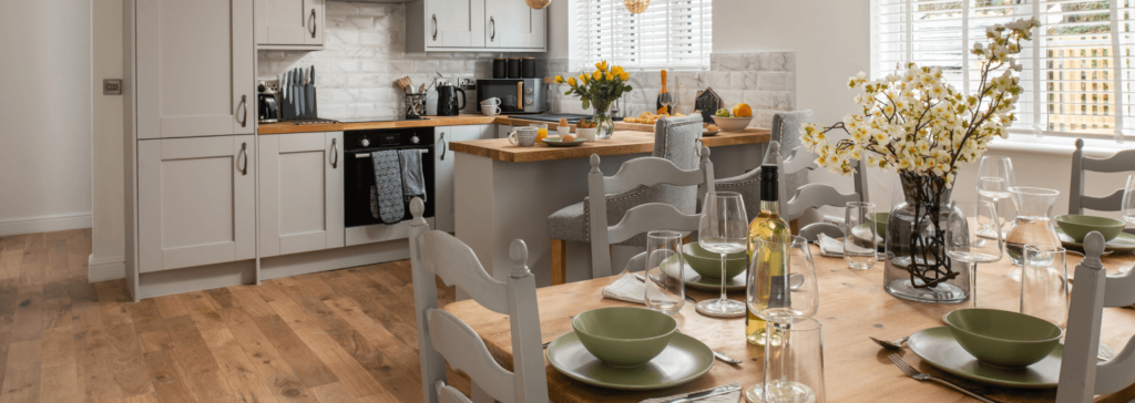 Holiday cottage with landscaped garden