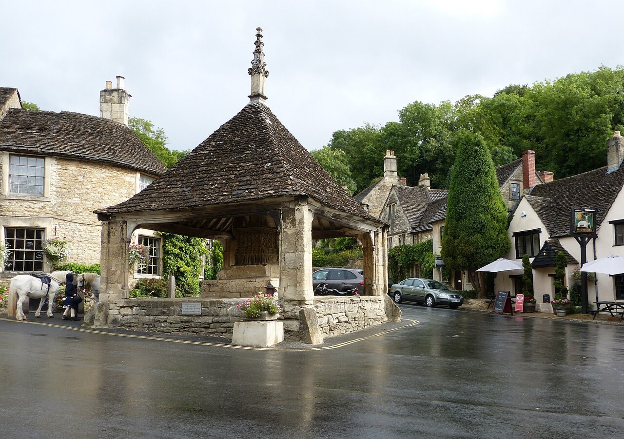 The Market Cross in Castle Combe