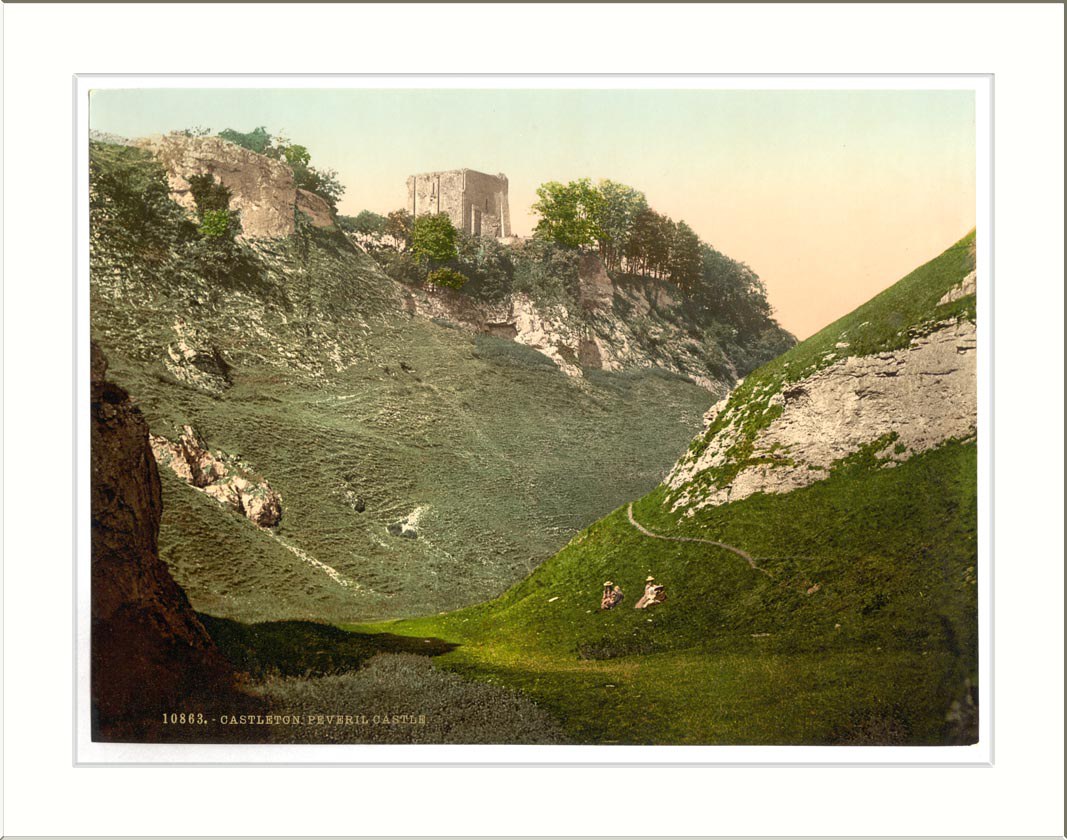 Peveril Castle in Castleton