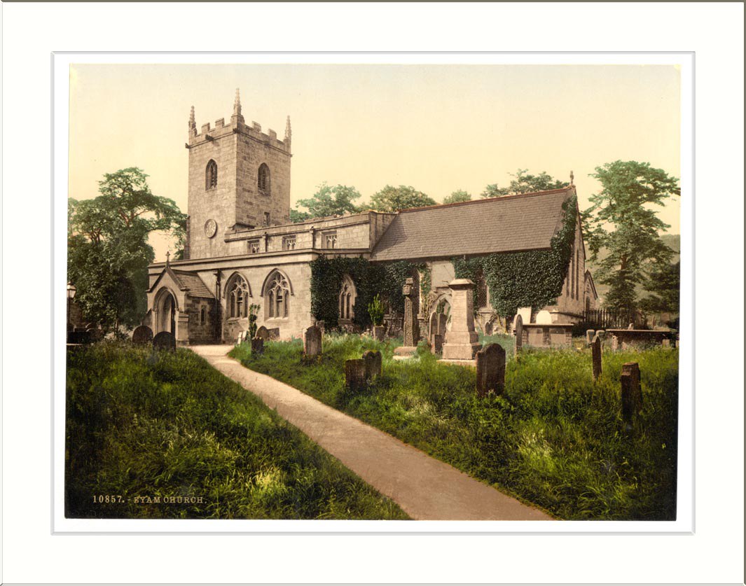 St Lawrence Church, Eyam in Great Hucklow