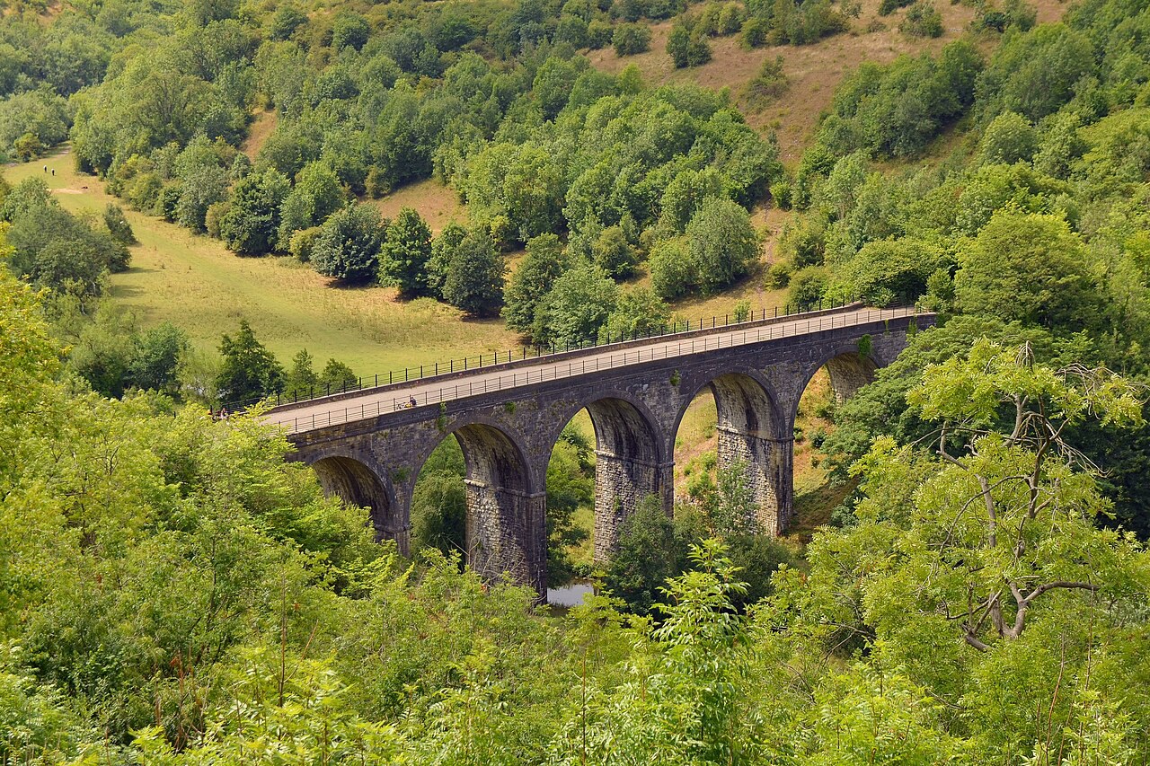 Headstone Viaduct in Little Longstone