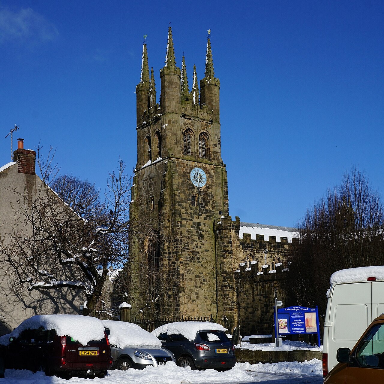 Church of St John the Baptist in Tideswell