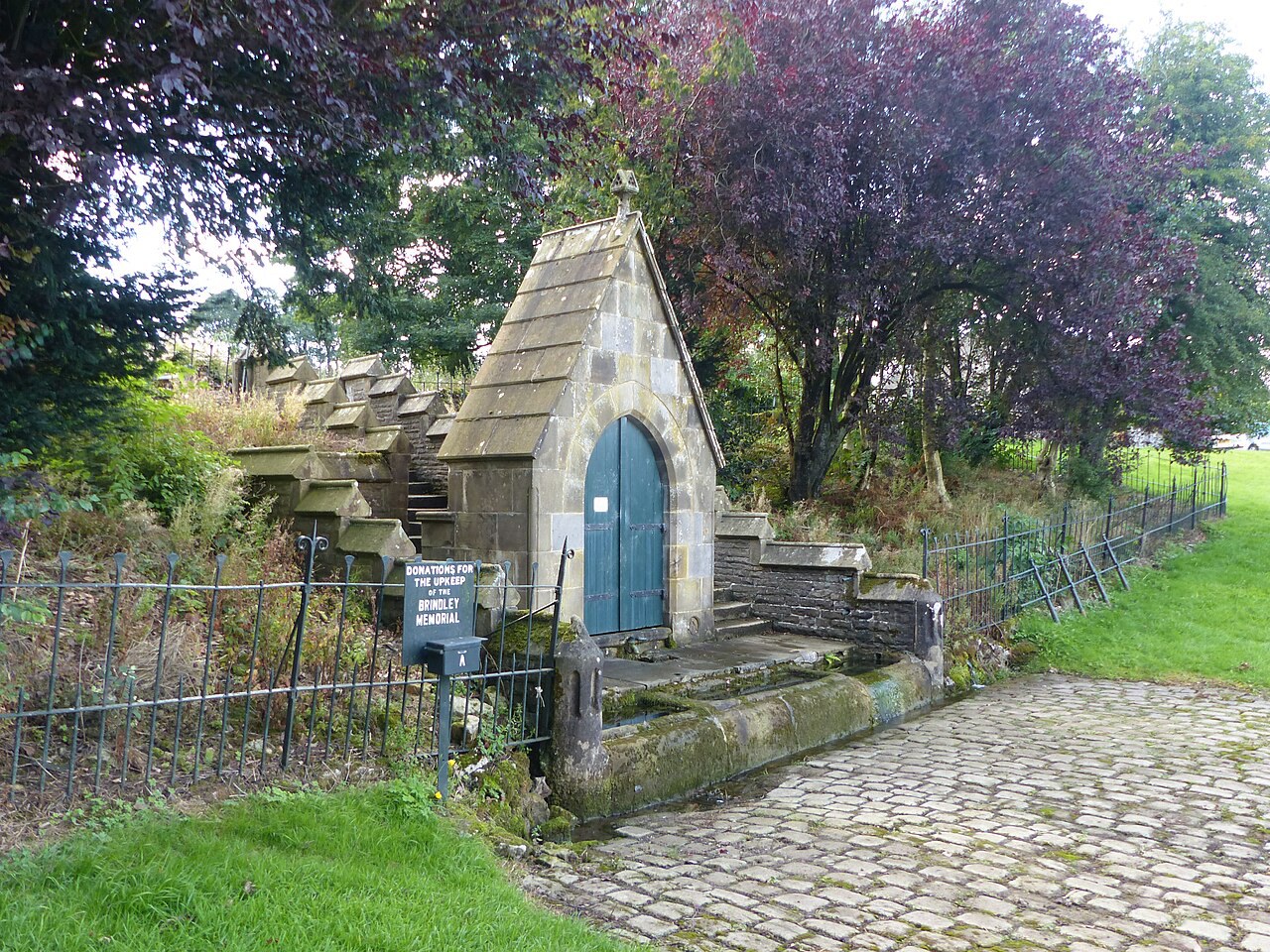 Brindley Memorial in Wormhill