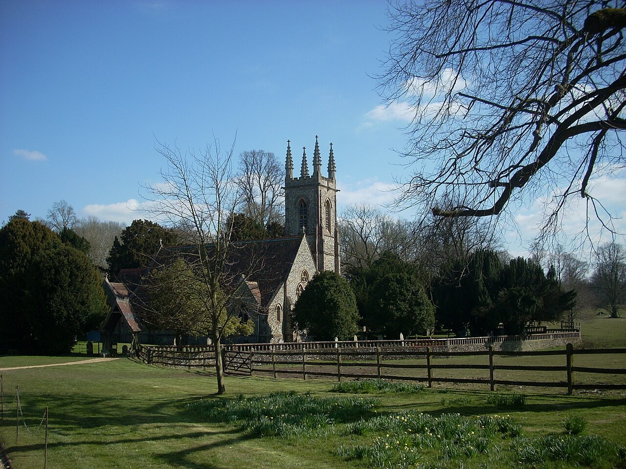 St Nicholas' Church in Chawton