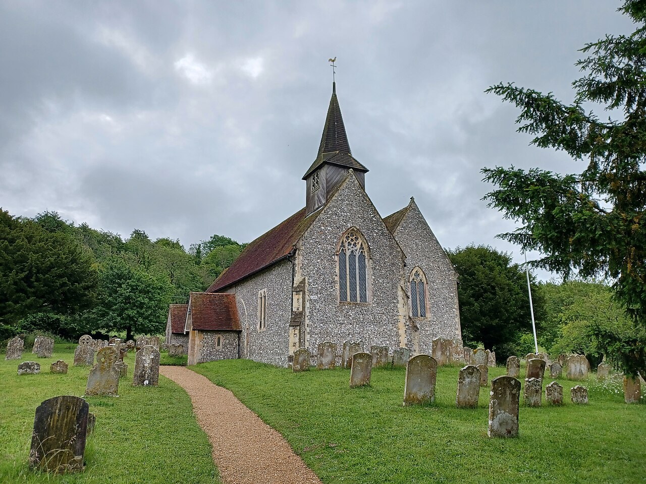 St Mary's Church in Compton