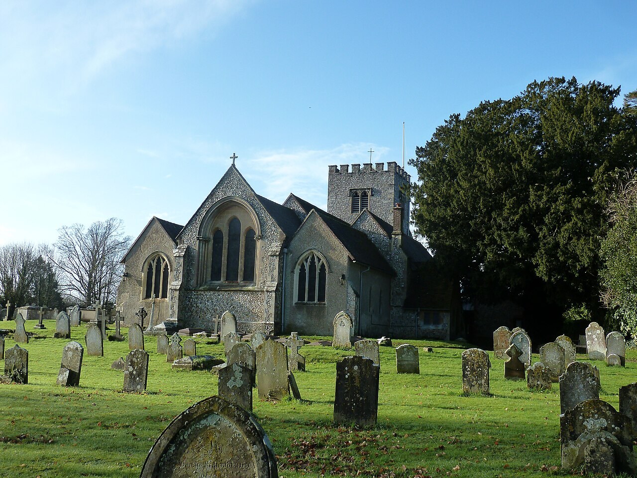 St Mary's Church in Funtington