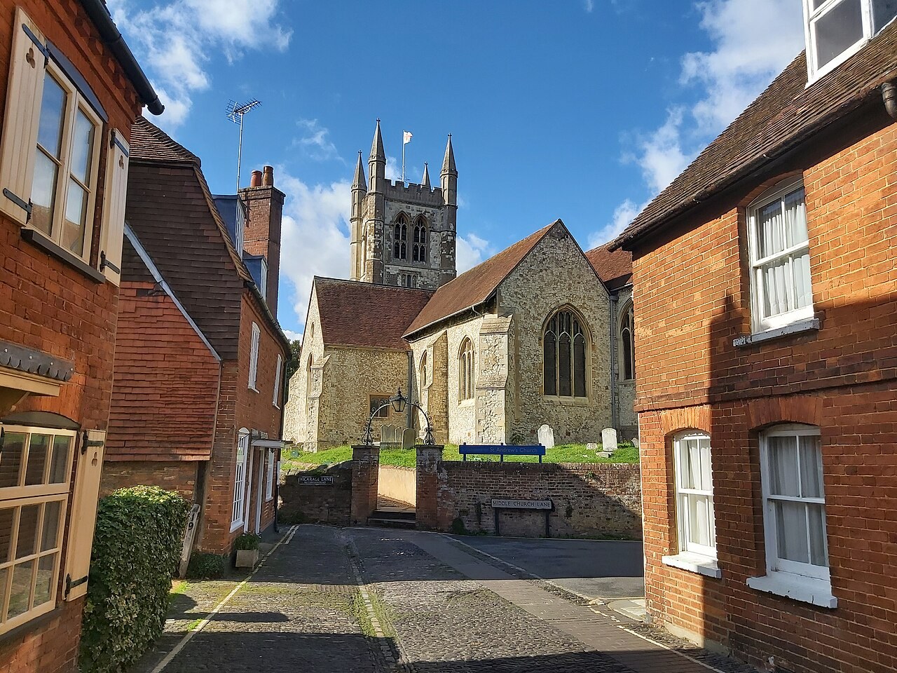 St Andrew's Church in Farnham