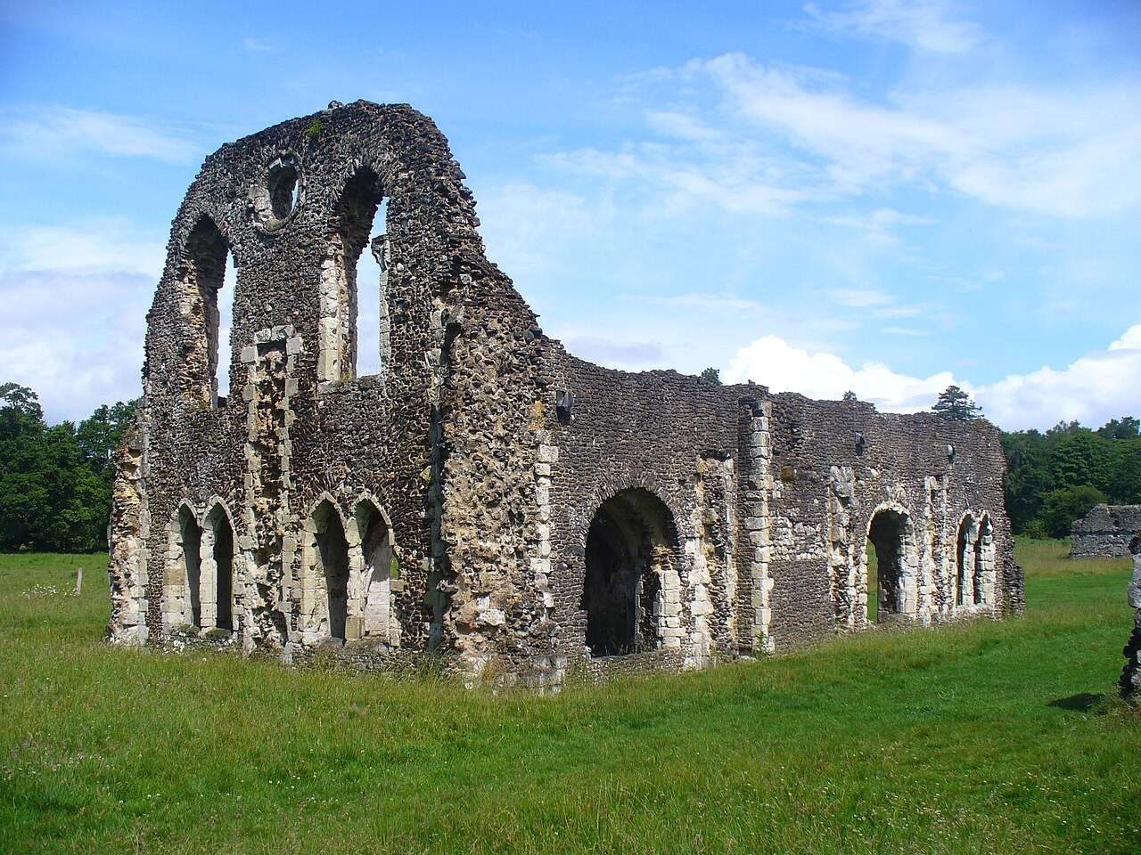 Waverley Abbey in Farnham