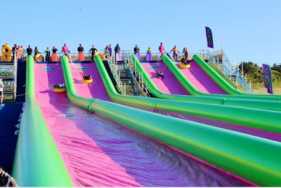 MONSTER SLIP AND SLIDE BUDE, CORNWALL