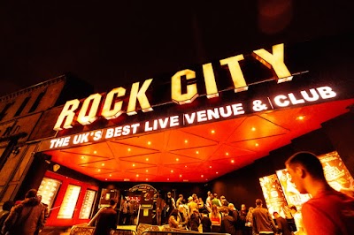 Major concerts, ice skating, and sporting events. Rock City